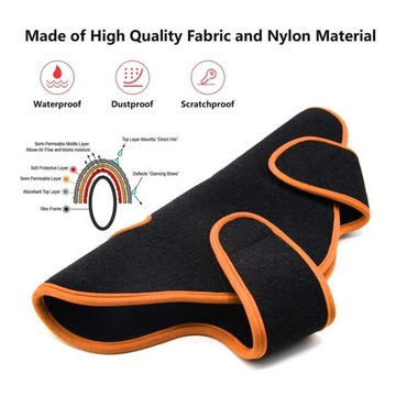 Многослойный чехол на раму велотренажера.