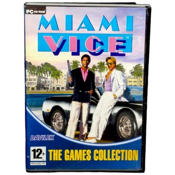 Gra Miami Vice PC BOX / Policjanci z Miami pudełkowa Pudełko retro