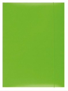 Teczka z gumką A4 OFFICE zielona
