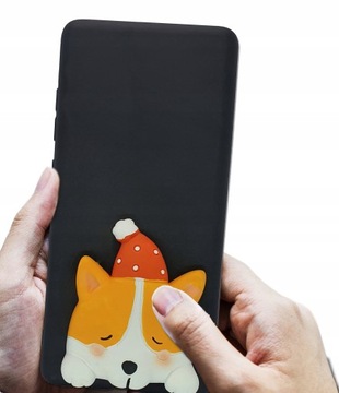 Etui case 3d Piesek Corgi do Xiaomi Redmi 12C