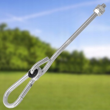 2X ВИНТОВЫХ КРЮКА M10 КАРАБИН-ГАМАК