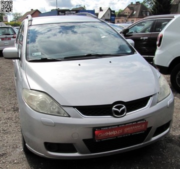 Mazda 5 I 2.0 MZR-CD 143KM 2006 Mazda 5 7 osob Zadbany- Polecam 2.0 Diesel 143KM, zdjęcie 1