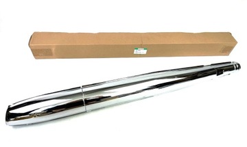 Tłumiki wydech rura CZ 125 175, 487 477 DUELLS chrom