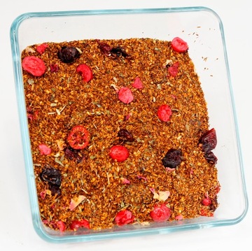 100g ROOIBOS Żurawina lio + Mięta bezteinowa SUPER