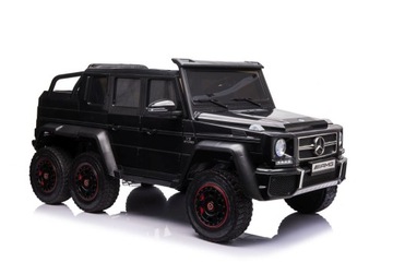 АВТОМОБИЛЬ НА АККУМУЛЯТОРЕ ЭЛЕКТРОМОБИЛЬ MERCEDES G63 6X4 24V КОЖАНЫЙ ПИЛОТ