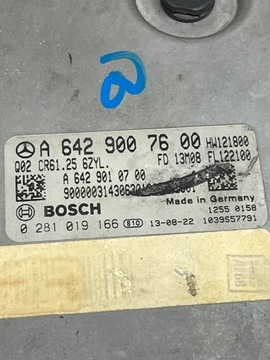 JEDNOTKA MOTORU MERCEDES TŘÍDA S W222 3.0 CDI ORIG.