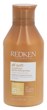 Redken All Soft Conditioner увлажняющий кондиционер для сухих волос 300мл