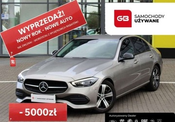 Mercedes Klasa C W206 2022 Mercedes-Benz Klasa C W206 2.0 278KM MHEV 4MATIC Automat Avantgarde Serwis