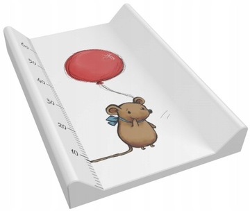 ЖЕСТКАЯ пеленальная пеленка 70х47 кроватка, СУНДУК, МЫШКА С ШАРОМ