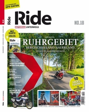 RIDE - Motorrad unterwegs, No. 18: Ruhrgebiet, Bergisches Land, Sauerland
