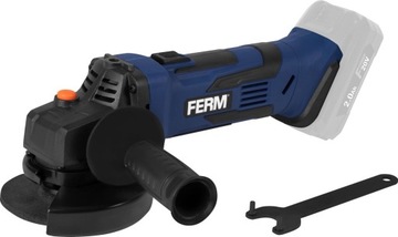 FERM SZLIFIERKA KĄTOWA POLERKA DIAX 20V AKUMULATOROWA KĄTÓWKA + AKU + ŁAD
