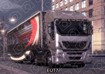 EURO TRUCK SIMULATOR CAKE CAKE DECORATION сахарная распечатка