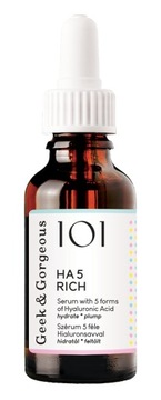 GEEK&GORGEOUS HA 5 RICH SERUM NAWILŻAJĄCE