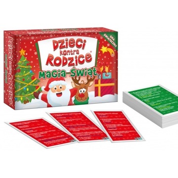 DZIECI KONTRA RODZICE MAGIA ŚWIĄT GRA PLANSZOWA 6+