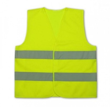 KAMIZELKA ODBLASKOWA DZIECIĘCA PRZEZ GŁOWĘ