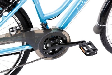 Трекинговый велосипед ROMET GAZELA 26 2 2024 бело-розовый, 17, 26, н/д, женский