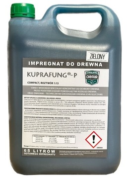 Chemar Impregnat do drewna KUPRAFUNG-P zielony 5 l