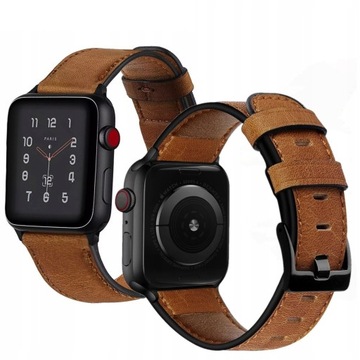 РЕМЕНЬ ДЛЯ Apple WATCH 2 3 4 5 6 7 8 9 SE ULTRA 2 38/40/41/42/44/45/49м Кожа