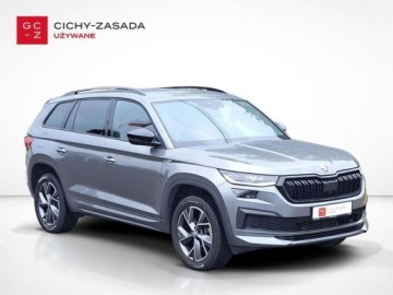 Skoda Kodiaq I SUV Facelifting 2.0 TSI 190KM 2023 Skoda Kodiaq Sportline 4x4, el. hak, Salon Polska, I wlasciciel, Serwis AS, zdjęcie 6