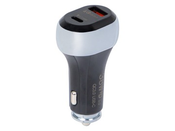 АВТОМОБИЛЬНОЕ ЗАРЯДНОЕ УСТРОЙСТВО БЫСТРАЯ ЗАРЯДКА USB USB-C PD QC 38 Вт МОЩНОСТЬ 3 А