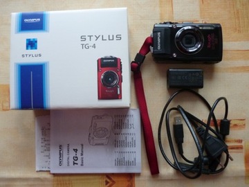 Olympus Tough TG-4 w idealnym stanie