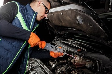 НЕО ШПРИЦ МАСЛЯНЫЙ ВСАСЫВАТЕЛЬ ТОРМОЗНАЯ ЖИДКОСТЬ ТОПЛИВО 500 МЛ РУЧНАЯ ВСАСЫВКА