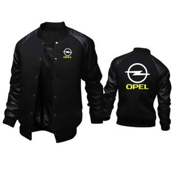 Spring Autumn Baseball Jackets Man Opel Print Men'