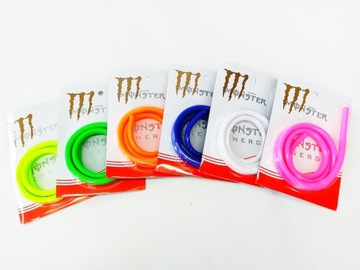 PRZEWÓD PALIWA MONSTER 1M KOLOR BIAŁY