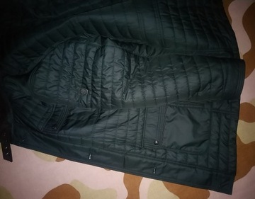 KURTKA PARKA MĘSKA BUGATTI WIOSENNA KHAKI 27 / XL WZROST=175CM KLATA=120 CM