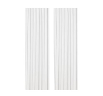 IKEA firanki SILVERLONN 2szt BIAŁY 145x300cm