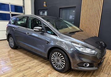 Ford S-Max II Van 2.0 EcoBlue 150KM 2019 Ford S-Max 2.0 150KM navi GWARANCJA bezwypadkowy NOWA SKRZYNIA VAT 23, zdjęcie 4