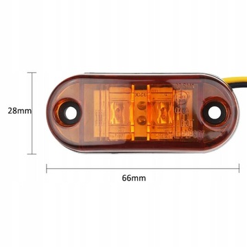 30x LAMPA OBRYSOWA OBRYSÓWKA DIODOWA LED OBRYSÓWKI