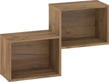 meble BIP 07 półka dąb craft złoty