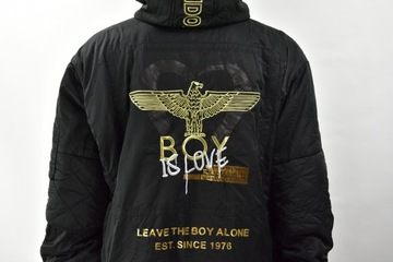 BOY LONDON JACKET KURTKA CIEPŁA PARKA BLACK r. L