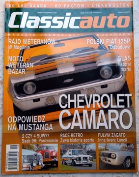 MAGAZYN Classicauto CLASSIC AUTO 12/2007 CAMARO