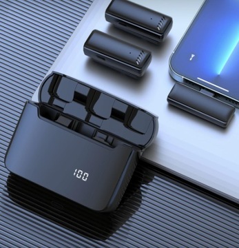 БЕСПРОВОДНОЙ МИКРОФОН TIE LIGHTNING IOS ПОТОКОВАЯ ПРЯМАЯ ВЛОГ