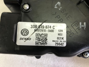 RADIÁTOR SEDADLA PRAVÁ 3D0819874C VW PHAETON