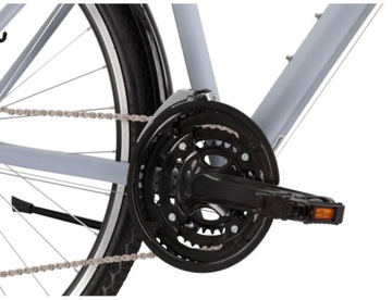 Kross Trans 1.0 Męski 2023 Szary - Czarny Mat