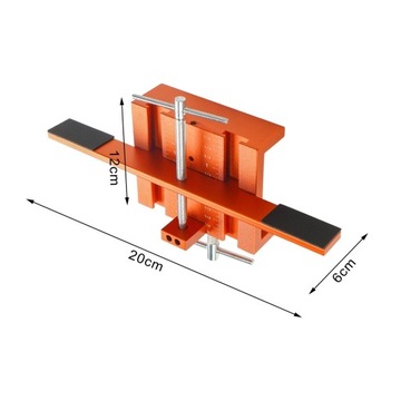 Приспособление для установки фурнитуры шкафа. Приспособление для установки дверей кухонного шкафа.