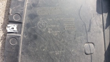 Накладка на задний бампер BMW F30.