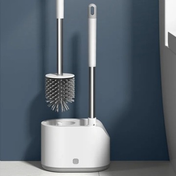 СИЛИКОНОВАЯ ЩЕТКА 2в1 ДЛЯ ТУАЛЕТА