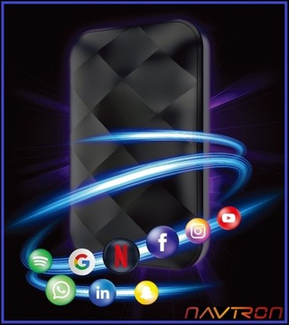 MULTIMEDIALNY ADAPTER NAVTRON CARPLAY ANDROID AUTO FILMY MUZYKA MAPA NOWOŚĆ