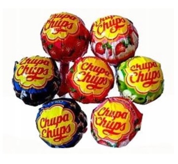 CHUPA CHUPS lizaki 50 sztuk mix smaków
