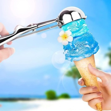 ЛОЖКА ДЛЯ МОРОЖЕНОГО БОЛЬШОЙ КАРТОФЕЛЬ РИС БОЛЬШИЕ СТАЛЬНЫЕ МОНО ПОРЦИИ XXL