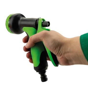 Пистолет-лейка для садового шланга, разбрызгиватель, 10 функций, универсальный