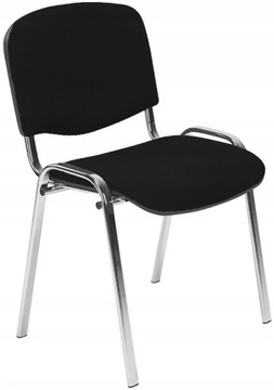 Krzesło do salonu CZARNE ISO CR C11 Nowy Styl