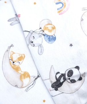 Pielucha Flanelowa Kolorowa 80x75