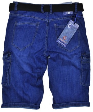 Meskie krotkie spodenki bojowki szorty jeansowe jeans 184 r 39/41