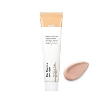 Purito, Cica Clearing BB Cream, BB-крем с экстрактом