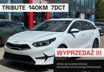 Kia Ceed III Kombi Facelifting 1.5 T-GDI 140KM 2025 Kia Ceed TRIBUTE dostepny od reki od KIA WOJTANOWICZ Gdynia 1.5 Benzyna